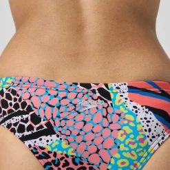 Two Pieces-Speedo Printed Cheeky Hipster Montage Mayhem