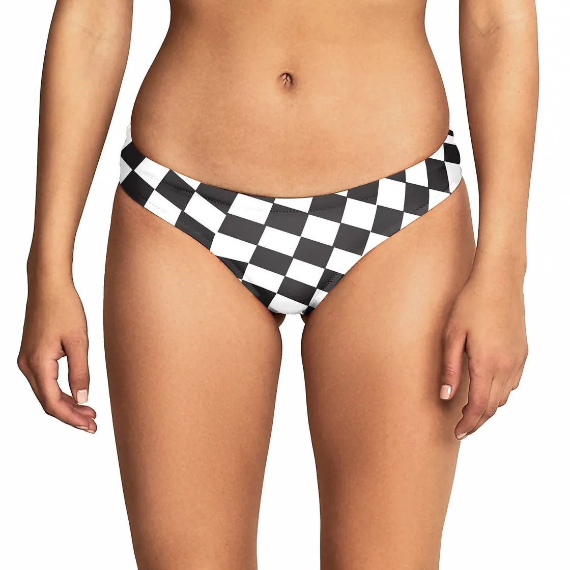 Two Pieces-Speedo Printed Cheeky Hipster Anthracite