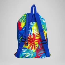 Bags-Speedo Printed Deluxe Ventilator Mesh Bag Punch Blue