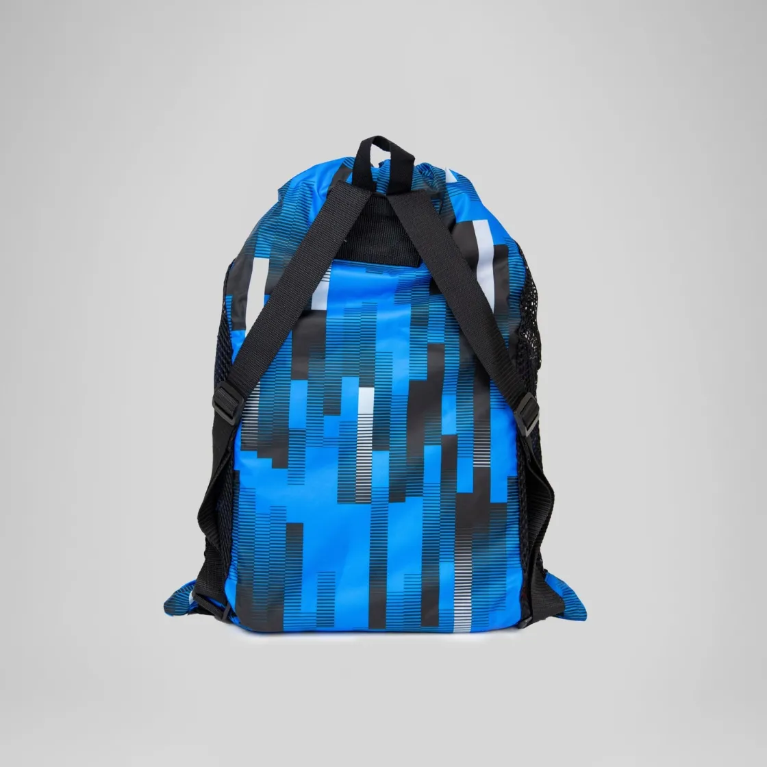 Bags-Speedo Printed Deluxe Ventilator Mesh Bag Cerulean Blue