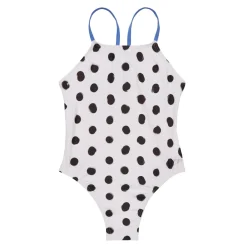 Fitness|Training-Speedo Printed Fixed Back One Piece White/Black