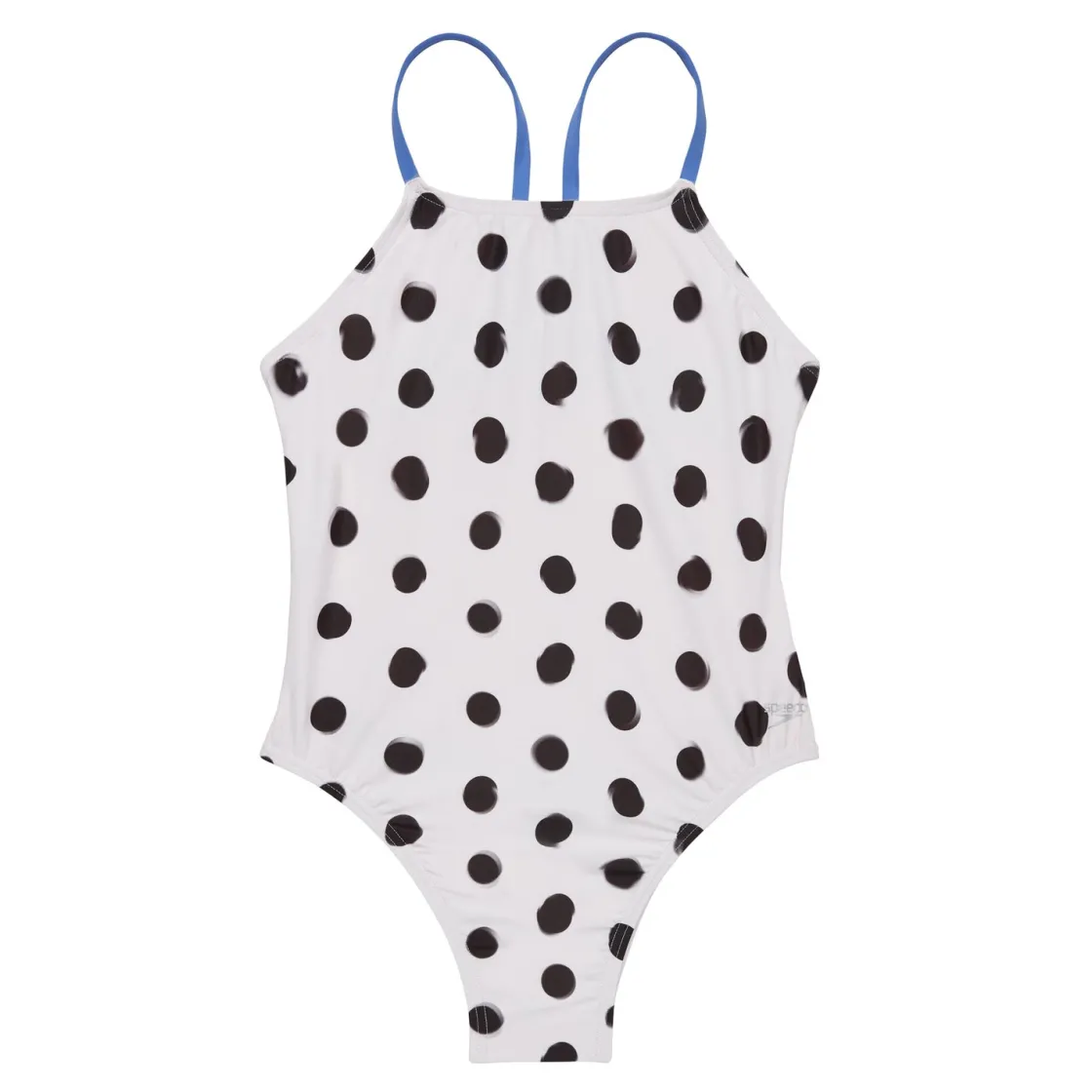 Fitness|Training-Speedo Printed Fixed Back One Piece White/Black