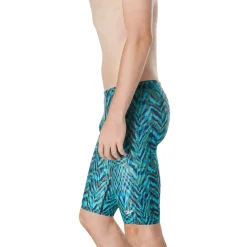 Boys Training|Jammers-Speedo Printed Jammer Scuba Blue
