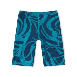 Jammers|Boys Training-Speedo Printed Jammer Mystic Blue