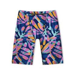Jammers|Boys Training-Speedo Printed Jammer Blossom Blue