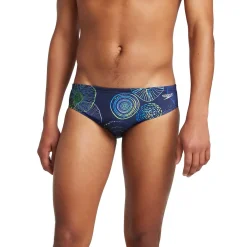 Briefs-Speedo Printed One Brief Peacoat