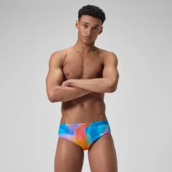 Briefs-Speedo Printed One Brief Acid Rain