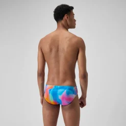 Briefs-Speedo Printed One Brief Acid Rain
