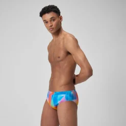 Briefs-Speedo Printed One Brief Acid Rain