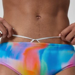 Briefs-Speedo Printed One Brief Acid Rain