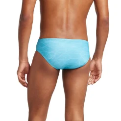 Briefs-Speedo Printed One Brief Scuba Blue