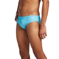 Briefs-Speedo Printed One Brief Scuba Blue