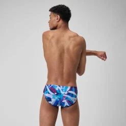 Briefs-Speedo Printed One Brief Paint Splash-Magenta Haze