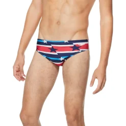 Briefs-Speedo Printed One Brief Red/White/Blue