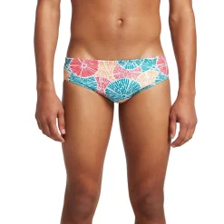 Briefs-Speedo Printed One Brief Blue Orange Pink
