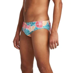 Briefs-Speedo Printed One Brief Blue Orange Pink