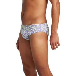 Briefs-Speedo Printed One Brief Purple Green