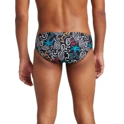 Briefs-Speedo Printed One Brief Black