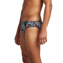 Briefs-Speedo Printed One Brief Black