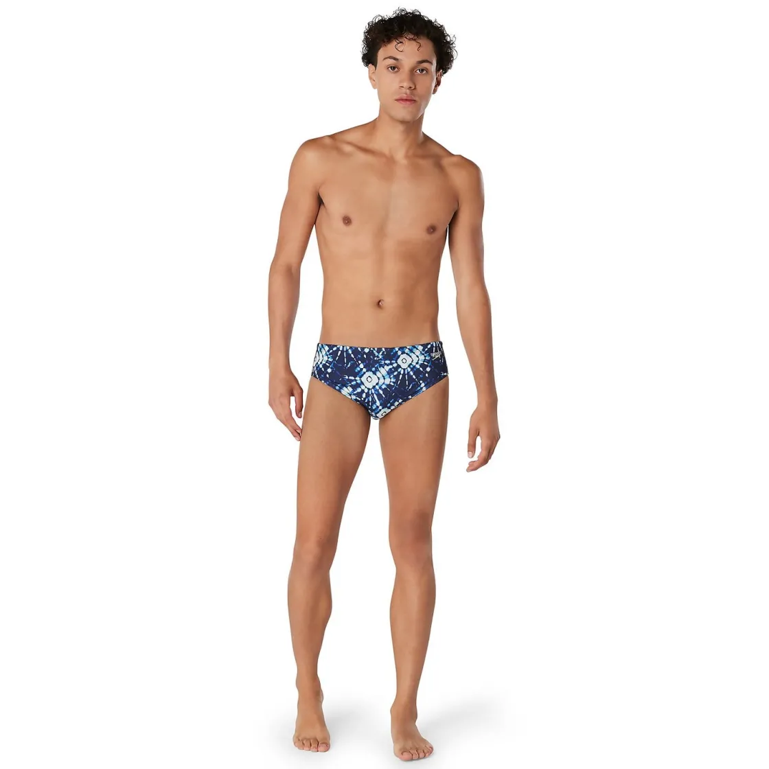 Briefs-Speedo Printed One Brief Wavelet Blue