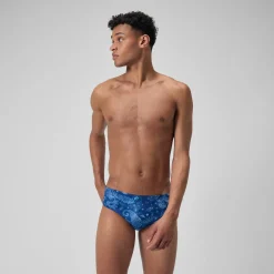 Briefs-Speedo Printed One Brief Booms and Bolts Blue