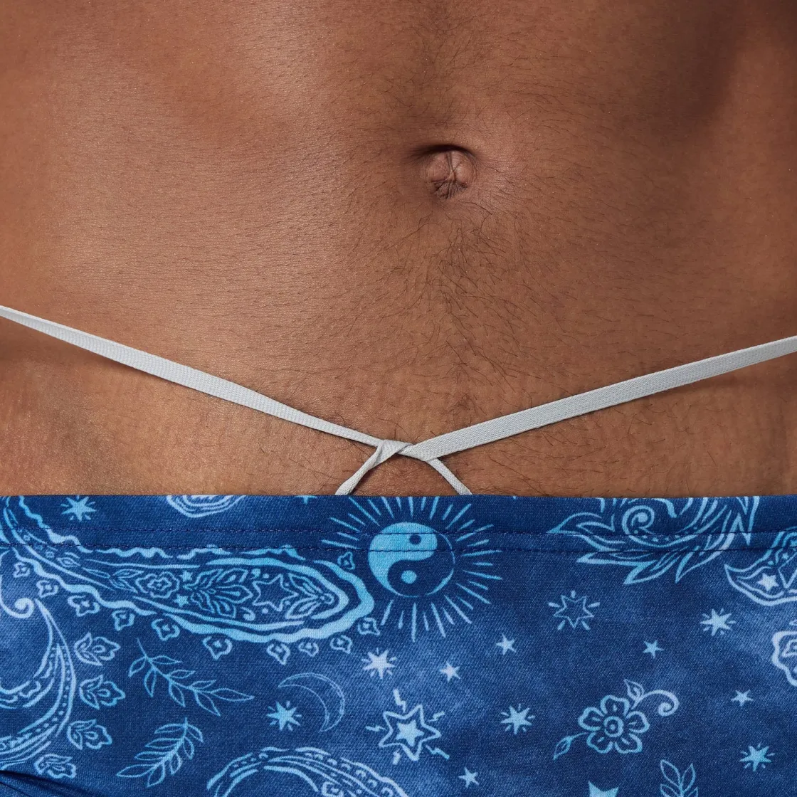Briefs-Speedo Printed One Brief Booms and Bolts Blue