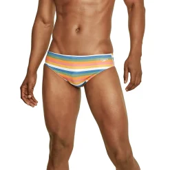 Briefs-Speedo Printed One Brief Multi Stripe
