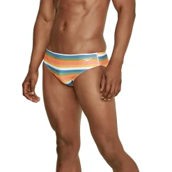 Briefs-Speedo Printed One Brief Multi Stripe