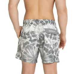 Swim Trunks & Boardshorts-Speedo Printed Redondo Edge Volley 16" Monument
