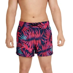Swim Trunks & Boardshorts-Speedo Printed Redondo Edge Volley 14" Purple