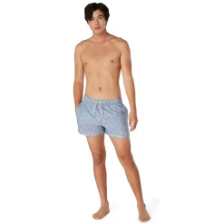 Swim Trunks & Boardshorts-Speedo Printed Redondo Edge Volley 14