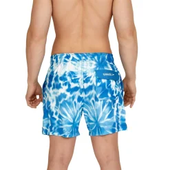 Swim Trunks & Boardshorts-Speedo Printed Redondo Edge Volley 16" Turkish Sea