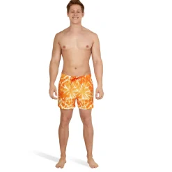 Swim Trunks & Boardshorts-Speedo Printed Redondo Edge Volley 14