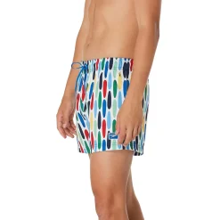 Swim Trunks & Boardshorts-Speedo Printed Redondo Edge Volley 14