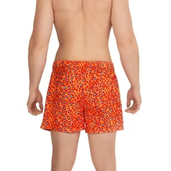 Swim Trunks & Boardshorts-Speedo Printed Redondo Edge Volley 14" Spicy Orange