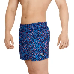 Swim Trunks & Boardshorts-Speedo Printed Redondo Edge Volley 14