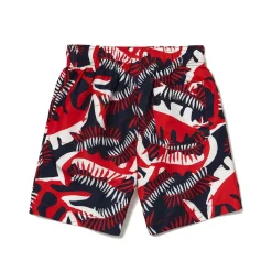 Boys Swimwear-Speedo Printed ondo Volley 15" Red