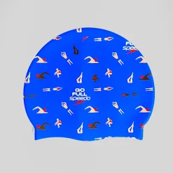 Caps-Speedo Printed Silicone Cap