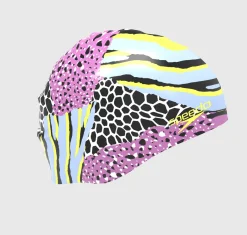 Caps-Speedo Printed Silicone Cap Montage Mayhem