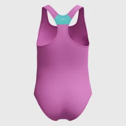 Girls Training|Girls Swimwear-Speedo Printed Sport Splice One Piece