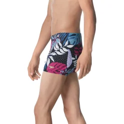 Square Legs-Speedo Printed Square Leg Fuchsia