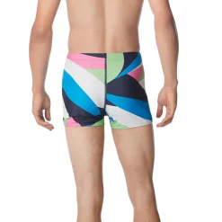 Square Legs-Speedo Printed Square Leg Acid Lime