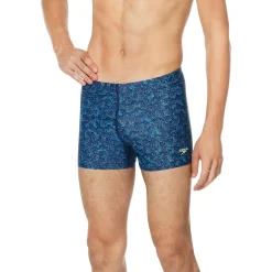 Square Legs-Speedo Printed Square Leg Ocean Depths