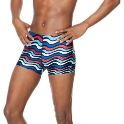 Square Legs-Speedo Printed Square Leg Coral