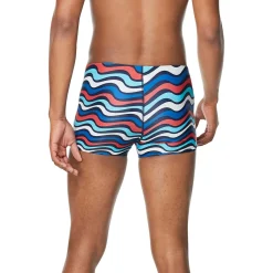 Square Legs-Speedo Printed Square Leg Coral