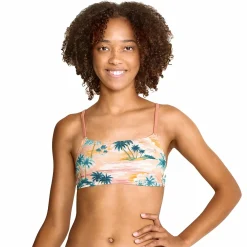Two Pieces-Speedo Printed Strappy Bikini Top Palm Island