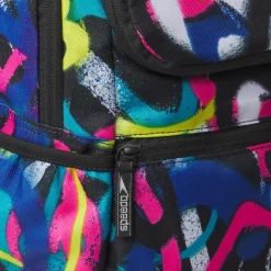Bags-Speedo Printed Teamster Blue Pink Yellow