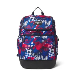 Bags-Speedo Printed Teamster Blue Red