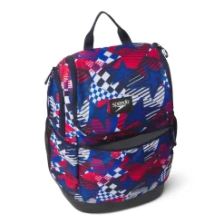Bags-Speedo Printed Teamster Blue Red