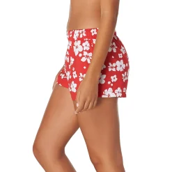 Teamwear-Speedo Printed Vibe Volley High Risk Red